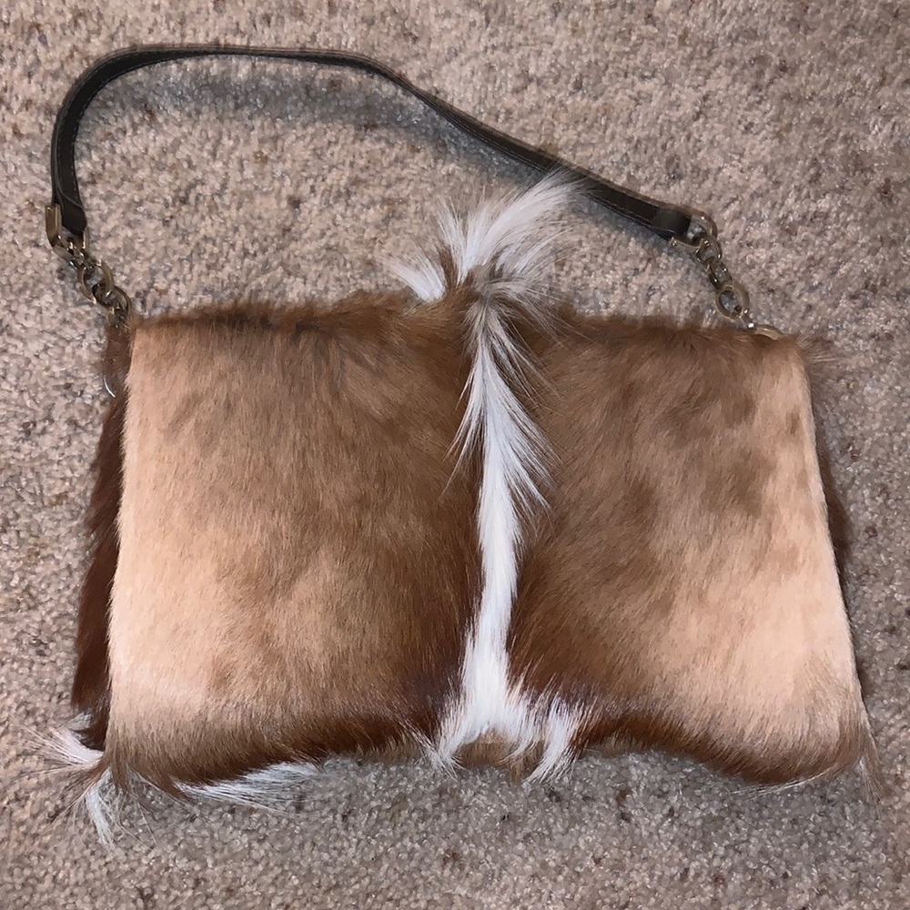 Real Antelope Fur Bag and Coin Purse